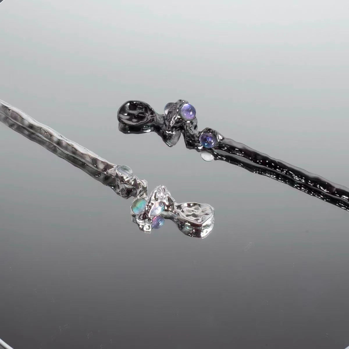 Moonlight Stone Hairpin Eclipse Series Hair Accessories Pan