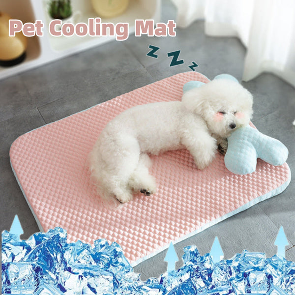 Dog Bed Breathable Cooling Spring Summer Pet Sleeping Mat For Small Medium Dogs Cats Soft Non-slip Dog Kennel Pet Supplies Pet Products Hanzuva