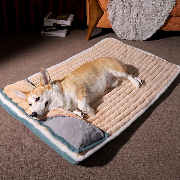 Winter Warm Dog Kennel Pillow Dog Mat Dog Sleeping Mat Sleeping Cat Hanzuva