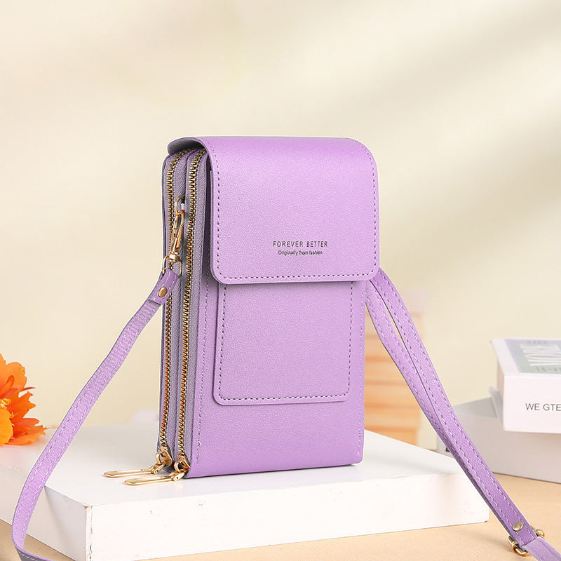 Touch Screen Mobile Phone Bag Women's Small Messenger Cute Put